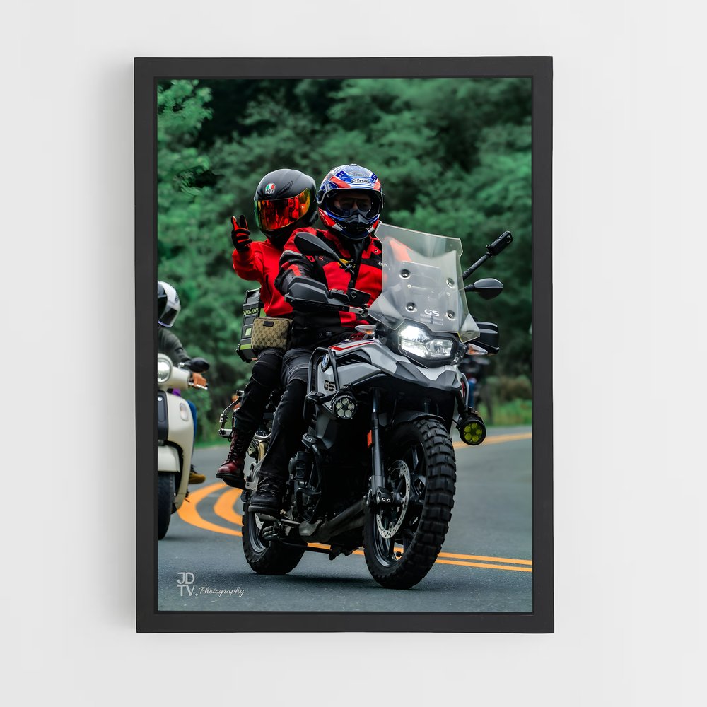 Poster F gs époustouflant – affiche BMW Motorrad (vue 2)